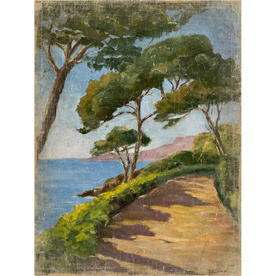 PROMENADE MEDITERRANEENNE (90x120cm)
